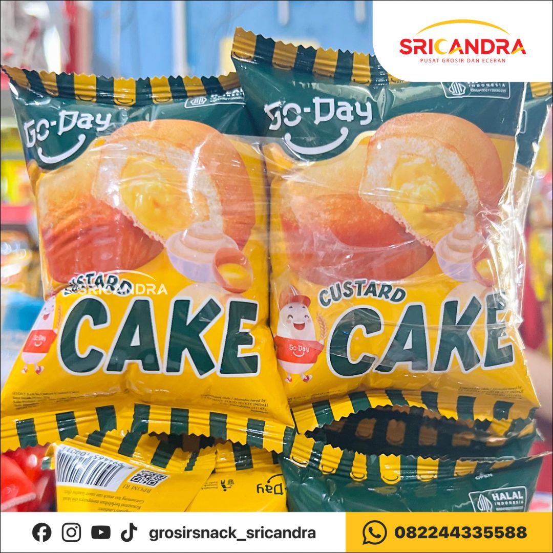 Go Day Cake Custard 25gr