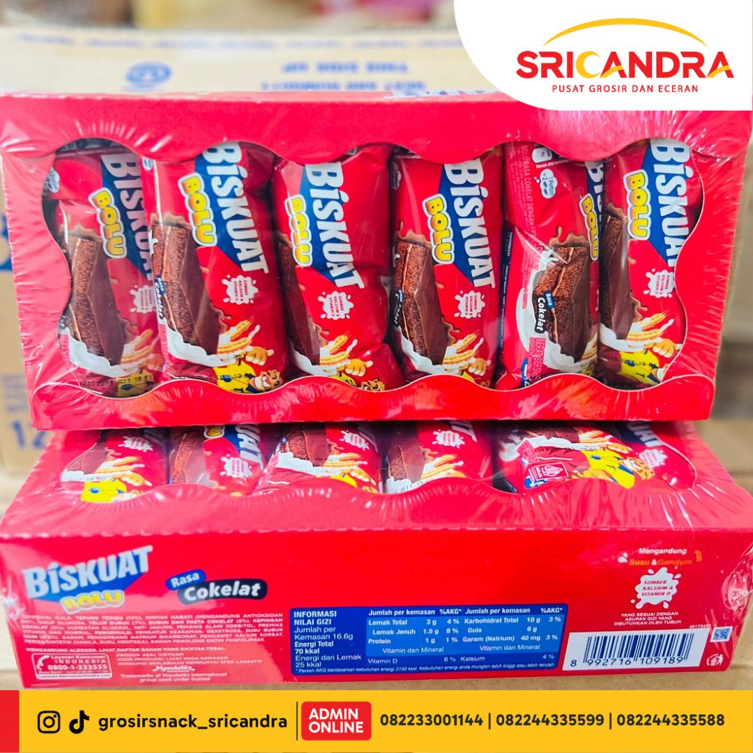 Biskuat Bolu Coklat