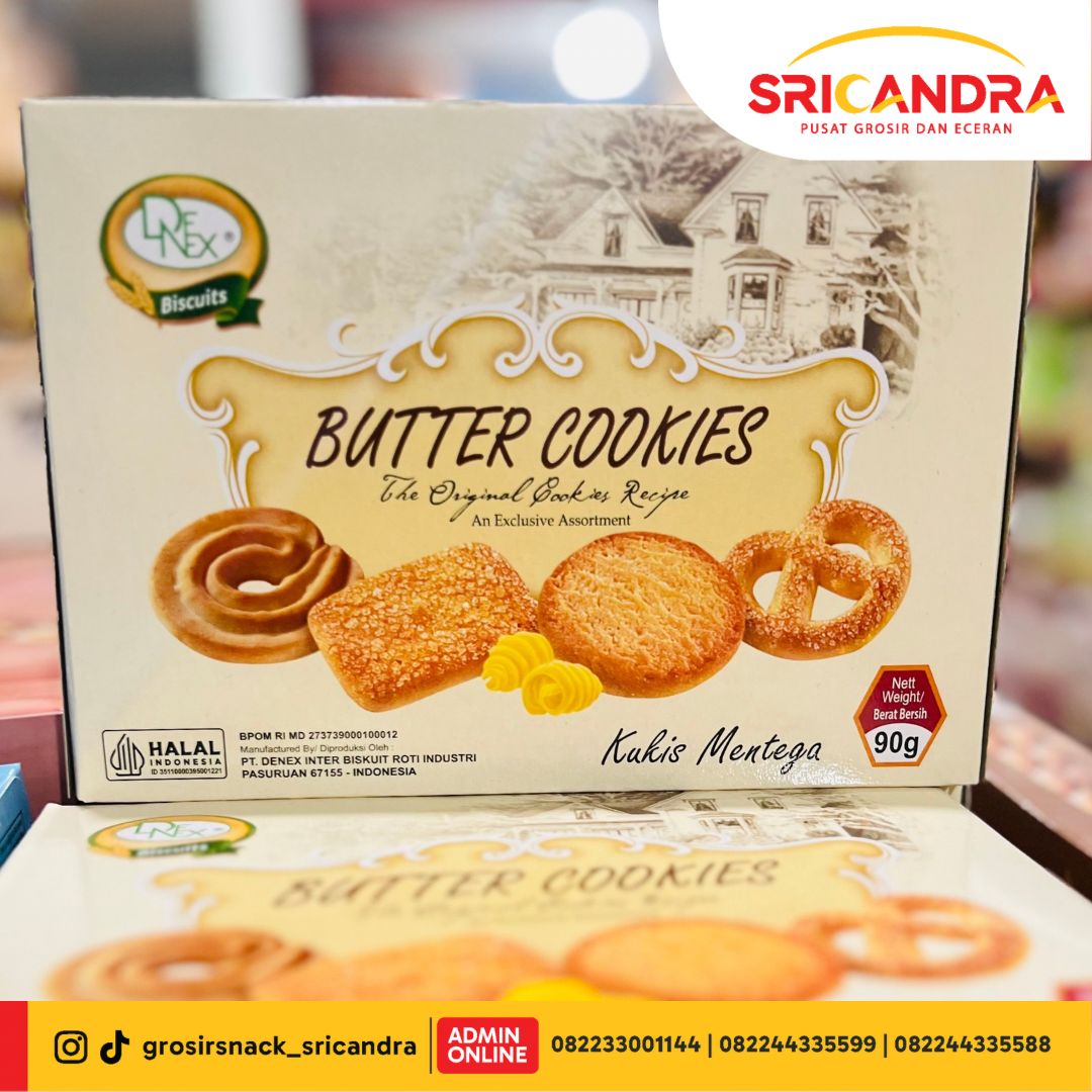 Denex Butter Cookies 90gr