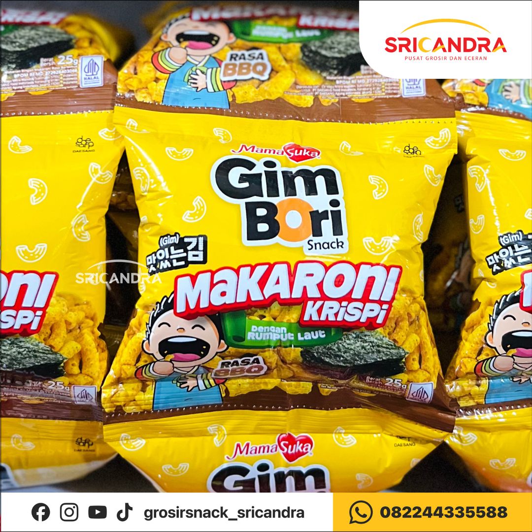 Gim Bori Makaroni Krispi 25gr