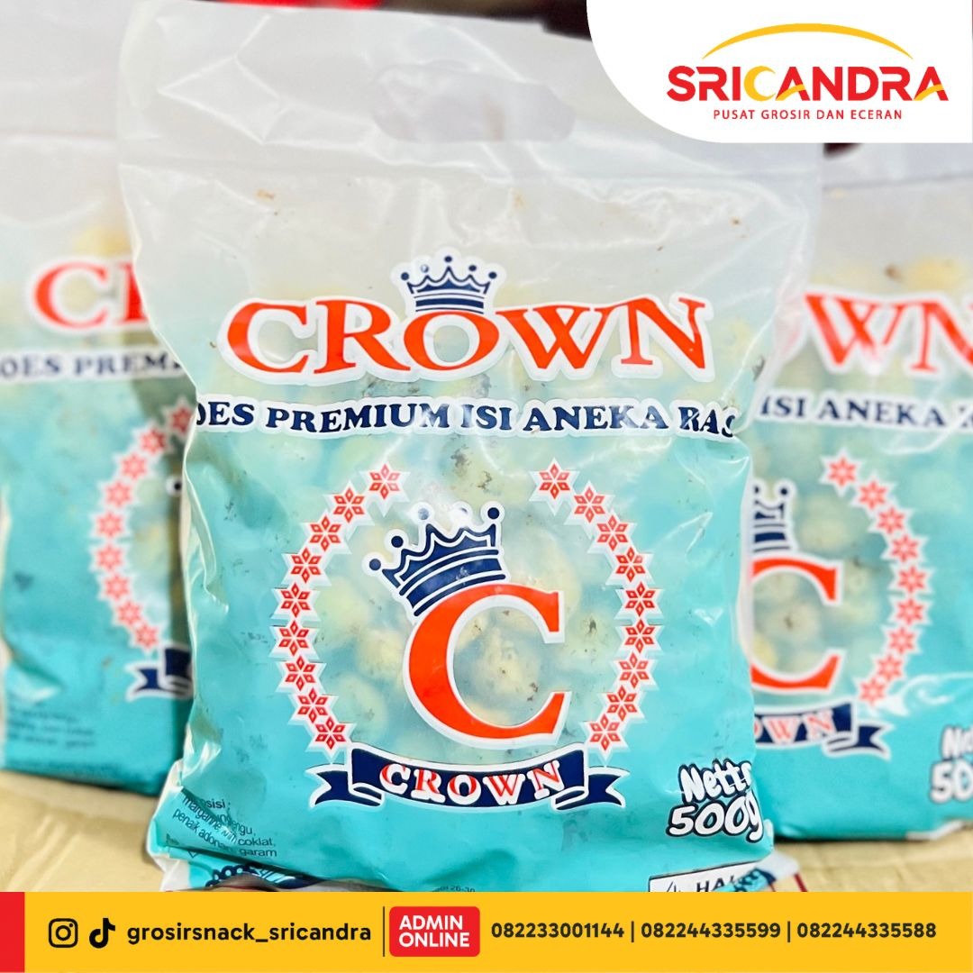 Crown Soes Coklat 500gr