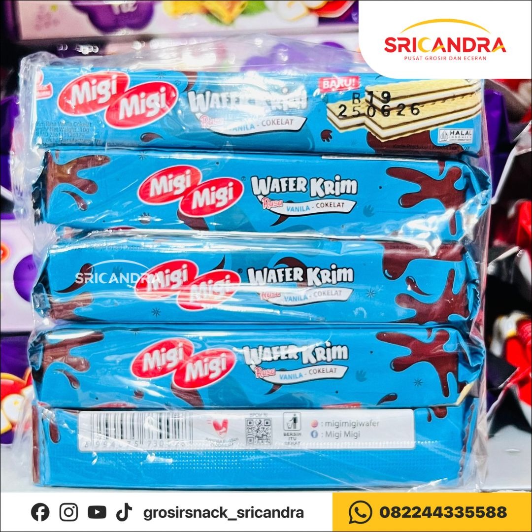 Migi-migi Wafer Vanilla 10gr
