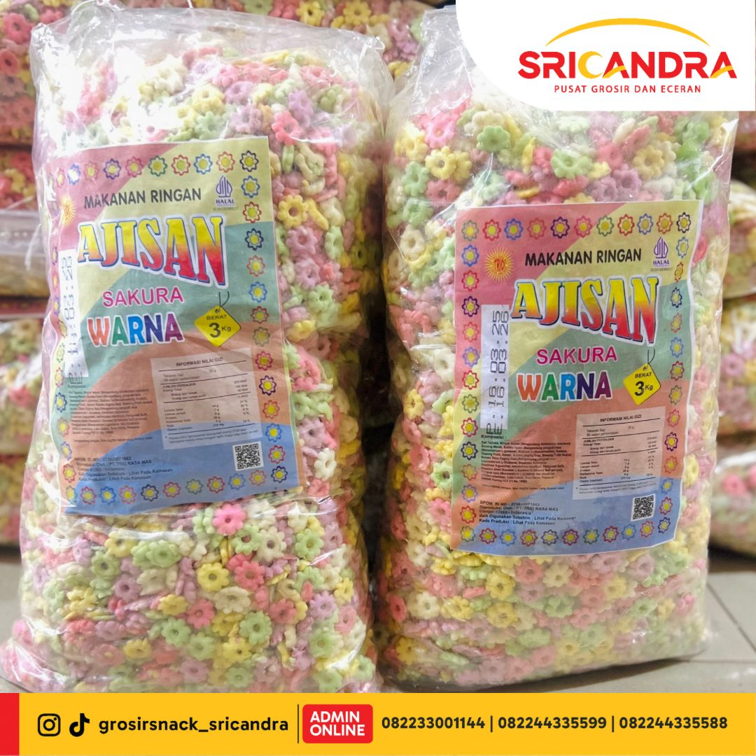 Ajisan Sakura Warna 3kg