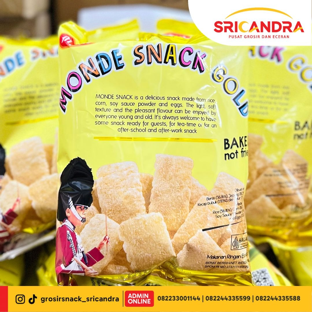 Monde Serena Snack Gold 60gr