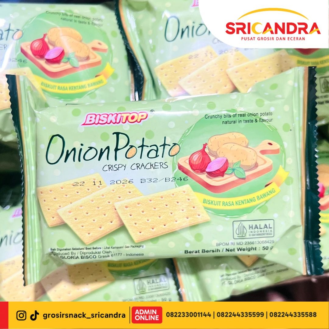 Biskitop Onion 50gr
