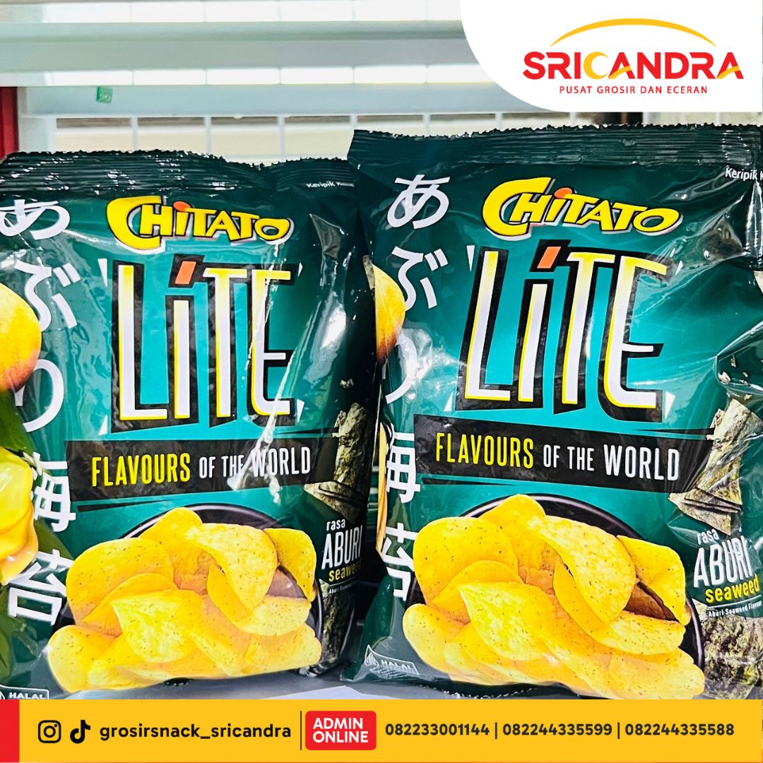 Chitato Rasa Aburi Seaweed 68gr