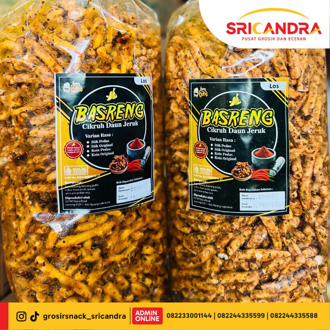 Cikruh Basreng Stik Pedas 1.8kg