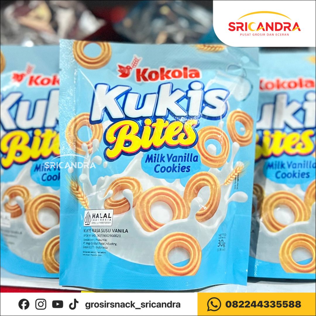 Kokola Kukis Bites Vanilla 30gr