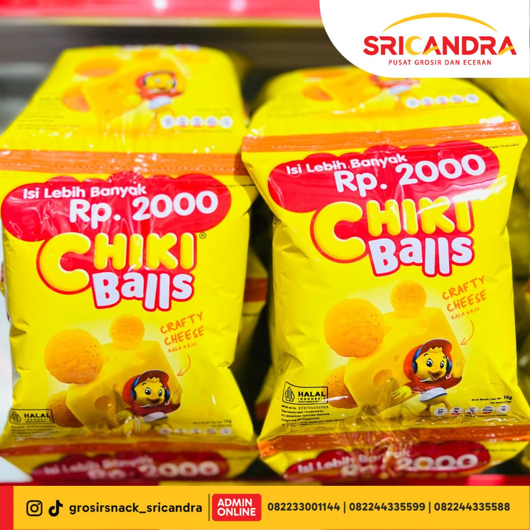 Chiki Balls Keju 16gr