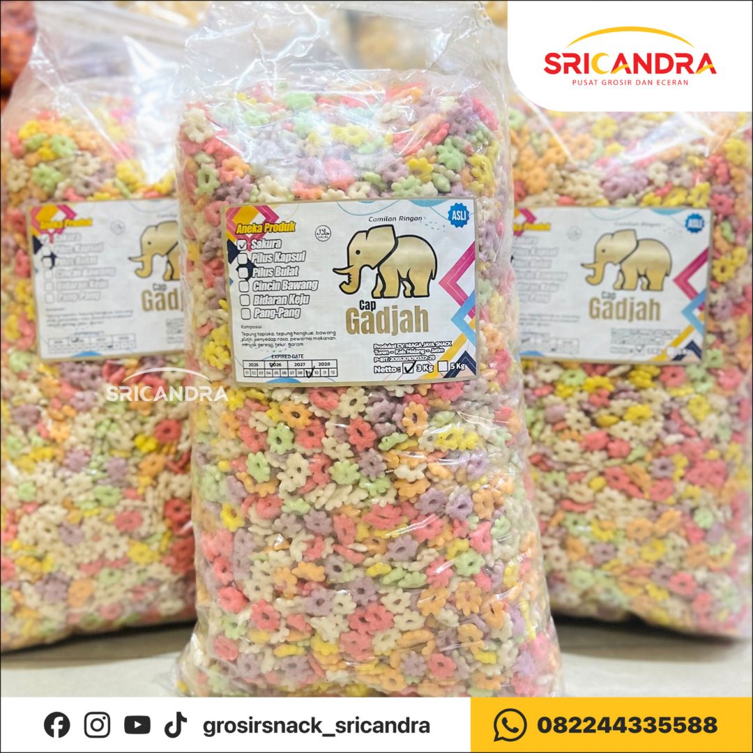 Gadjah Sakura Warna 3kg