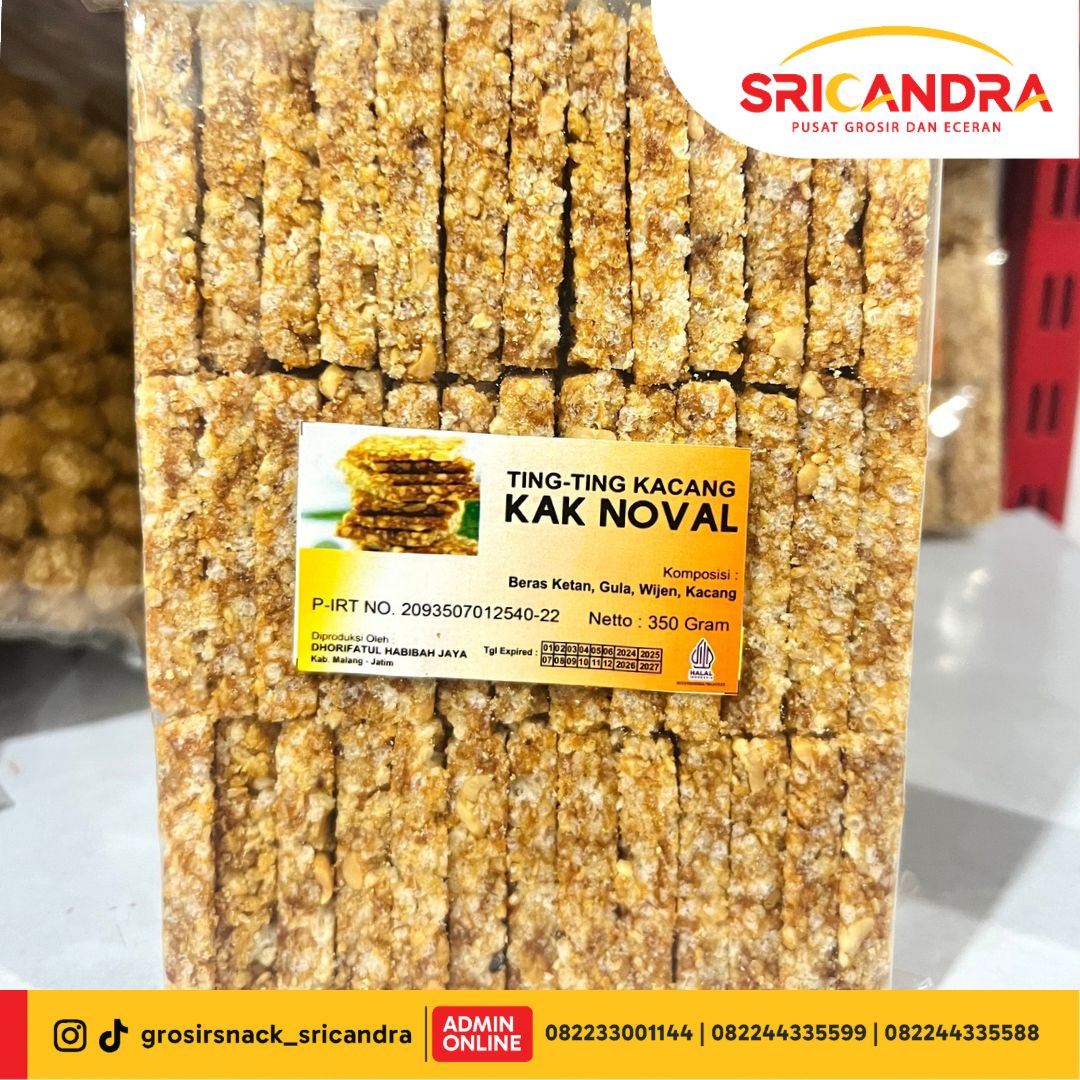 Kak Noval Ting-ting Kacang 360gr