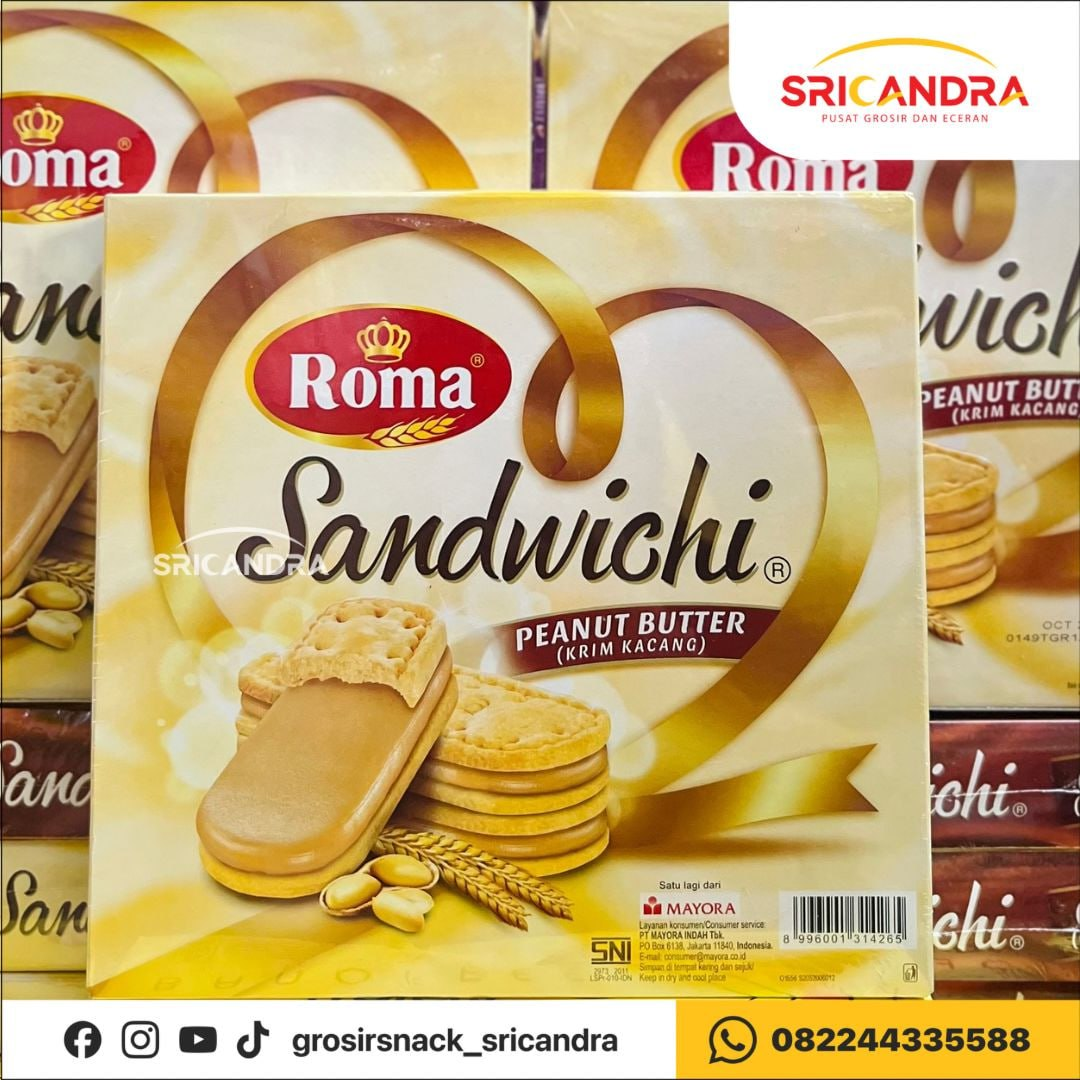 Roma Sandwichi Peanut 240gr