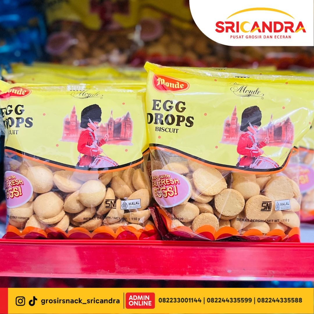 Monde Egg Drop 110gr