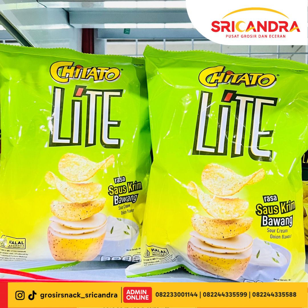 Chitato Lite Saus Krim Bawang 68gr