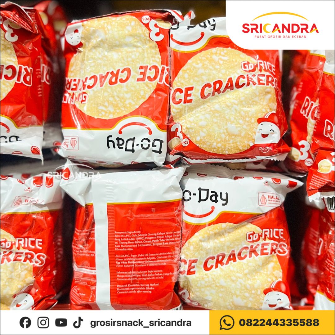 Go Day Rice Crackers 16.5gr