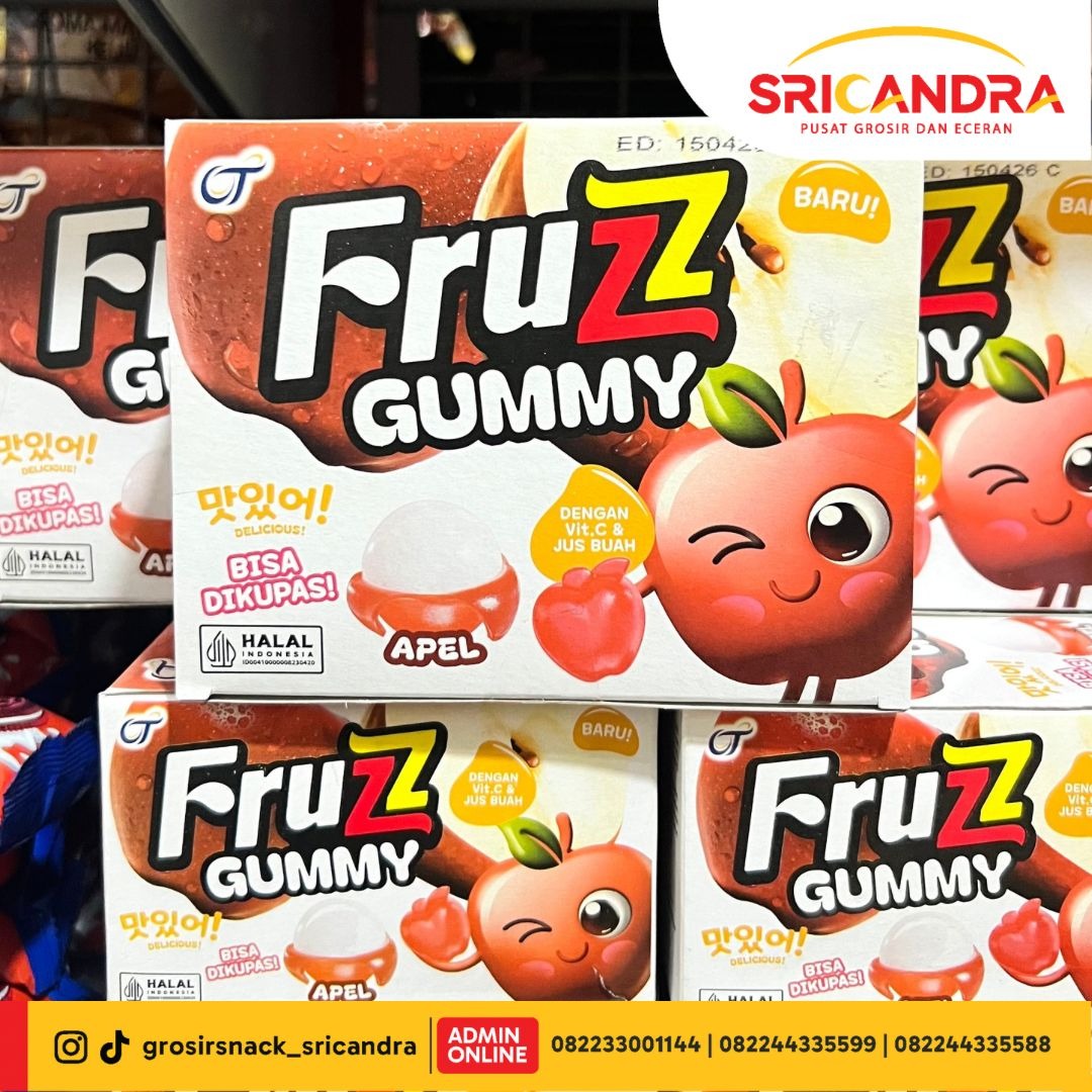 Fruzz Gummy Apel 120gr