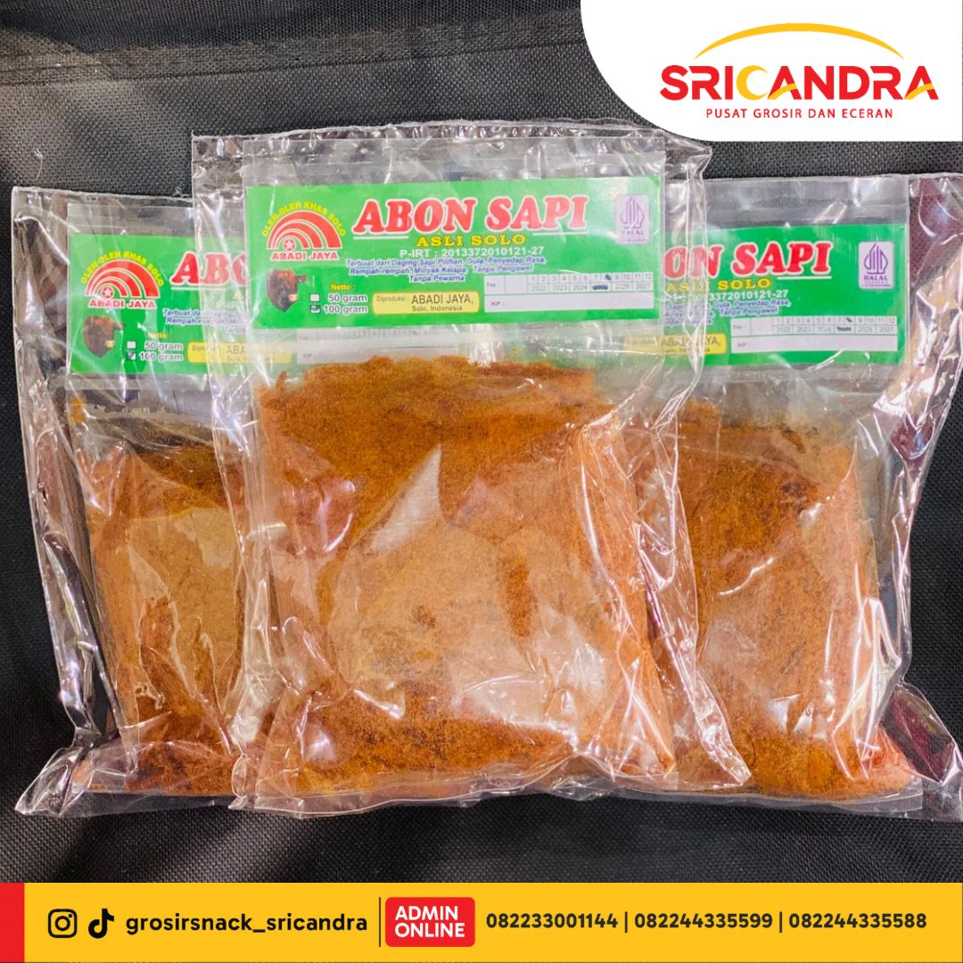 Abon Sapi Asli Solo 100gr