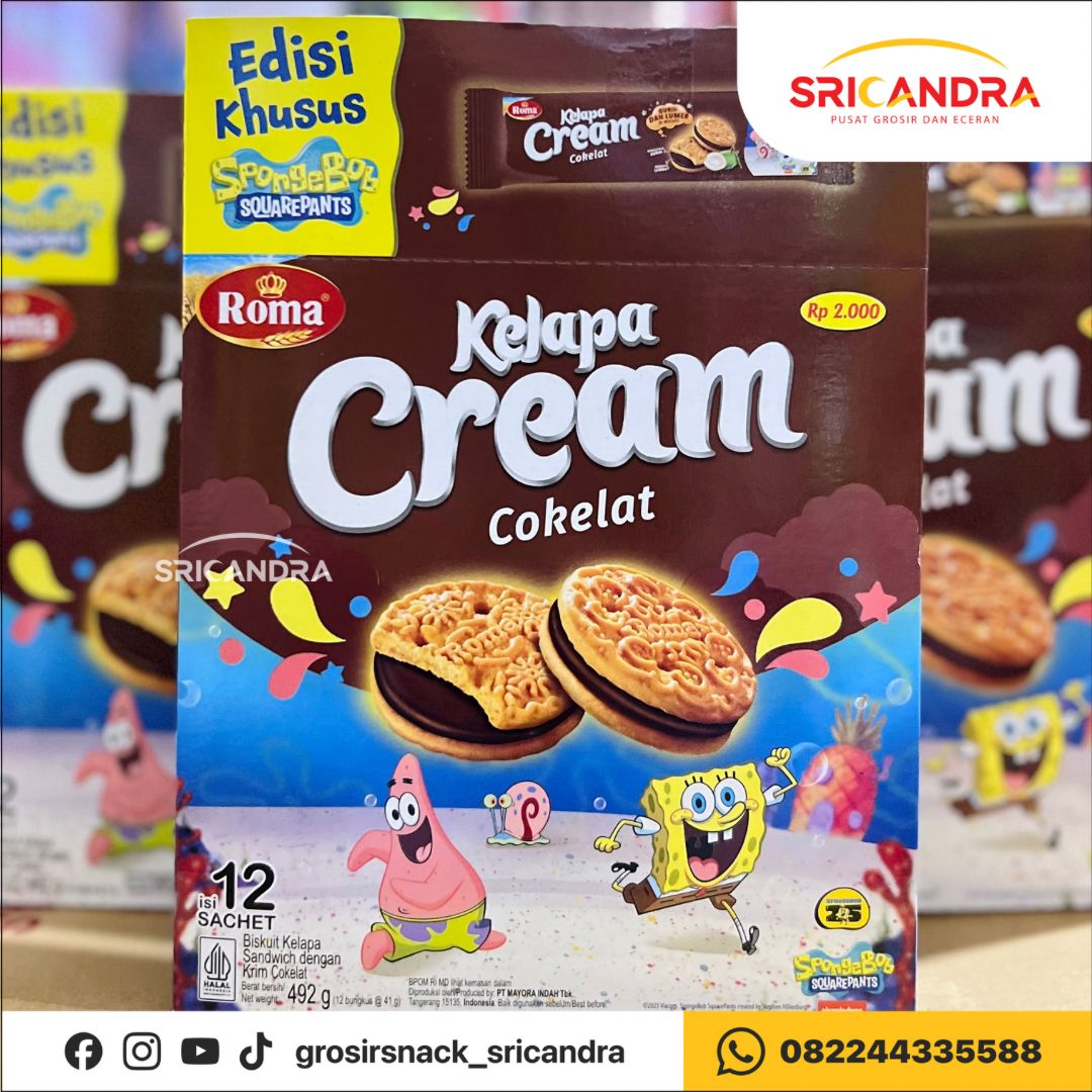 Roma Kelapa Cream Cokelat 41gr