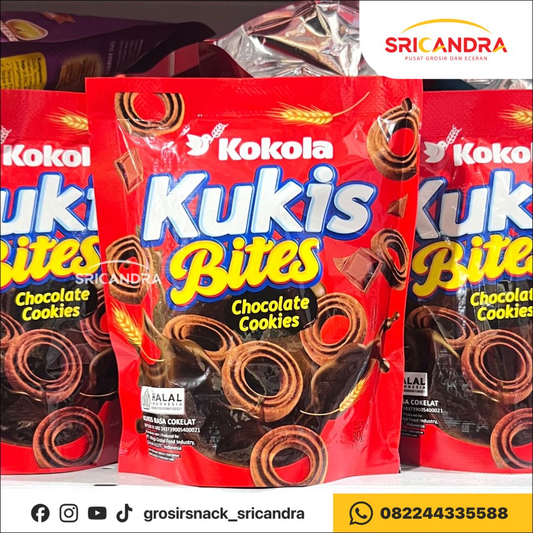 Kokola Kukis Bites Chocolate 30gr