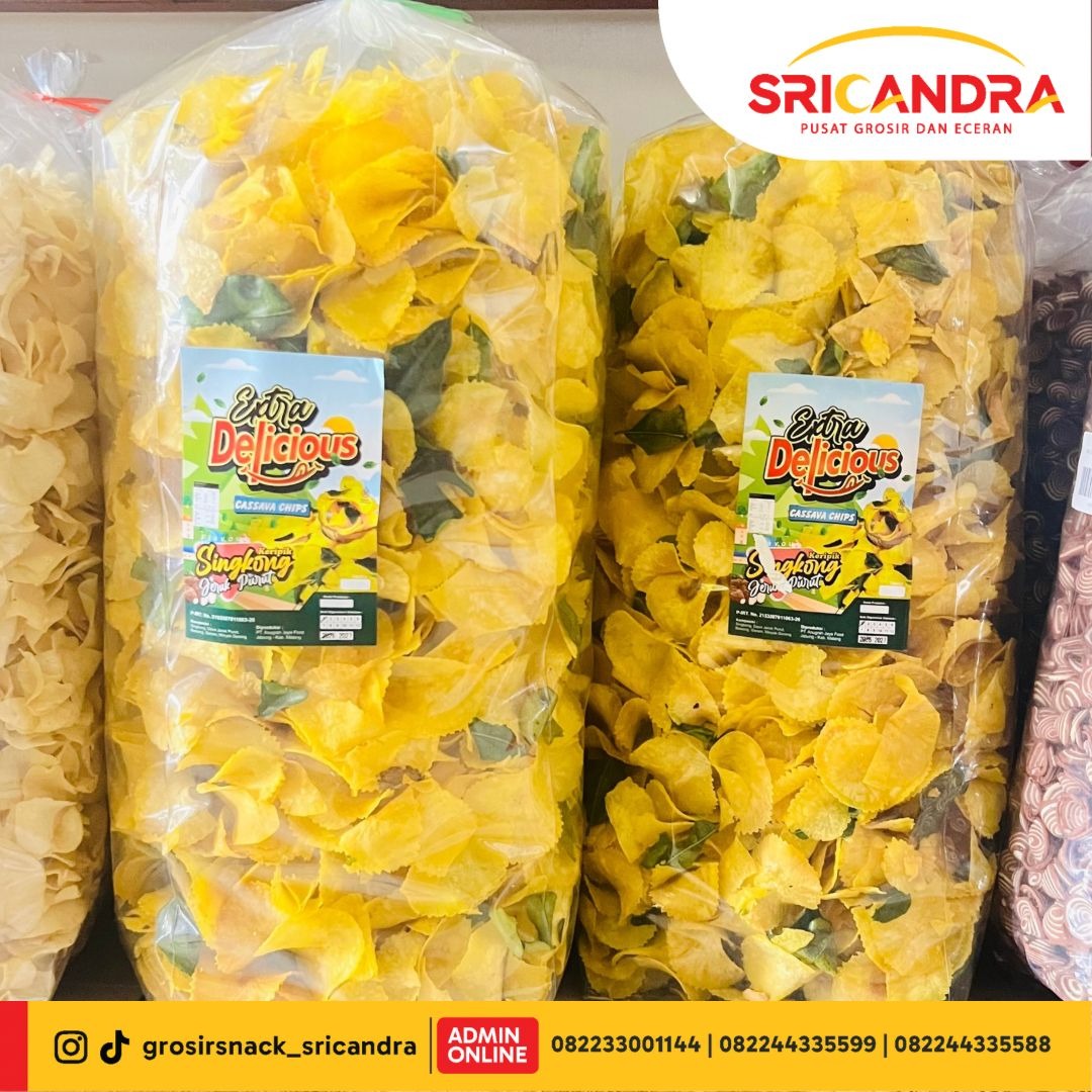 Delicious Singkong Dj Asin 2.5kg