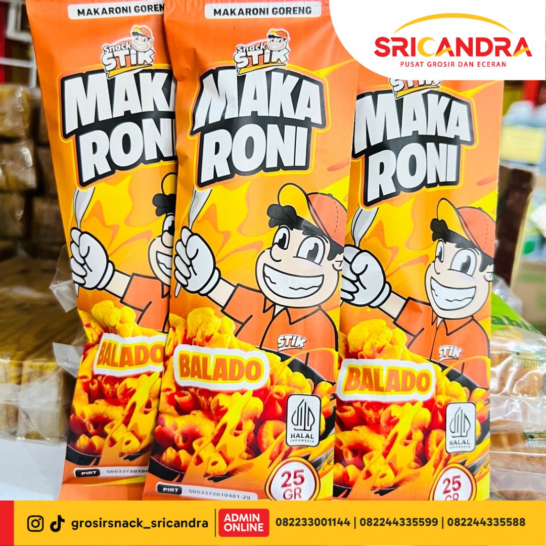 Makaroni Balado 25gr