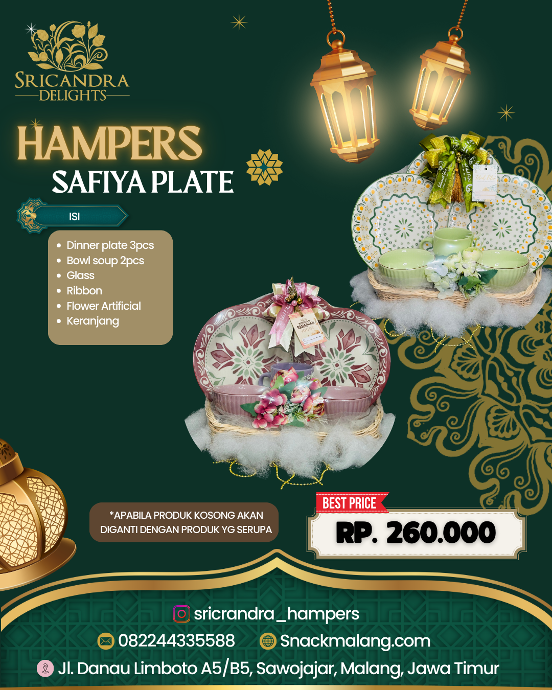 Hampers Safiya Plate