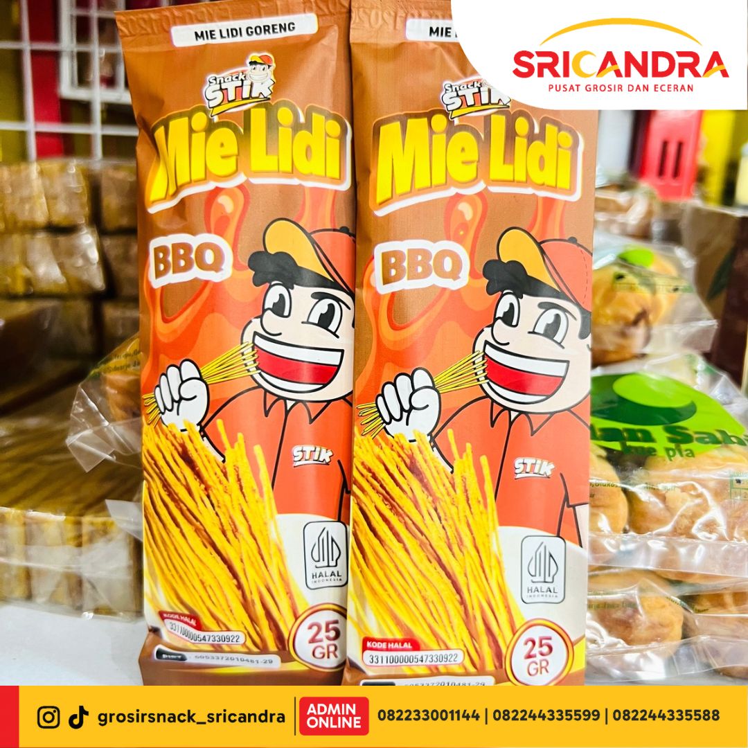 Mie Lidi Bbq 25gr