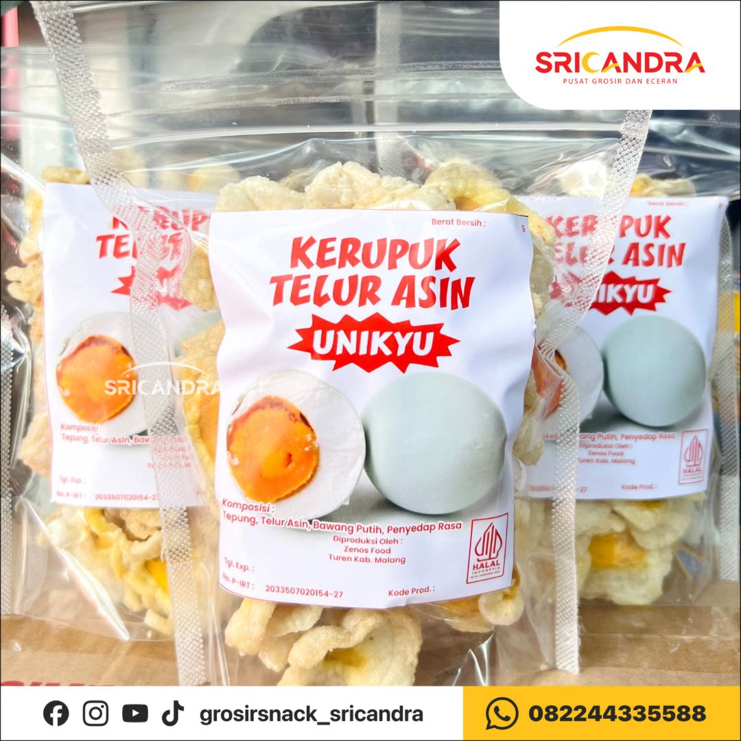 Unikyu Kerupuk Telur Asin