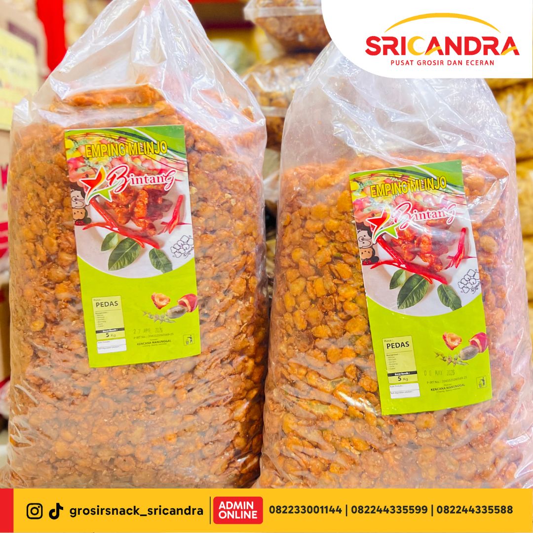 Bintang Blinjo Gembung Pedas 5kg