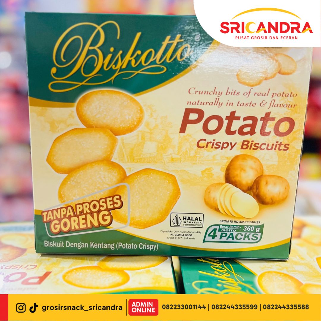 Biskotto Potato 360gr