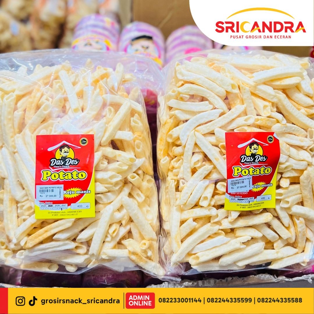 Das Des Potato Keju Manis 400gr