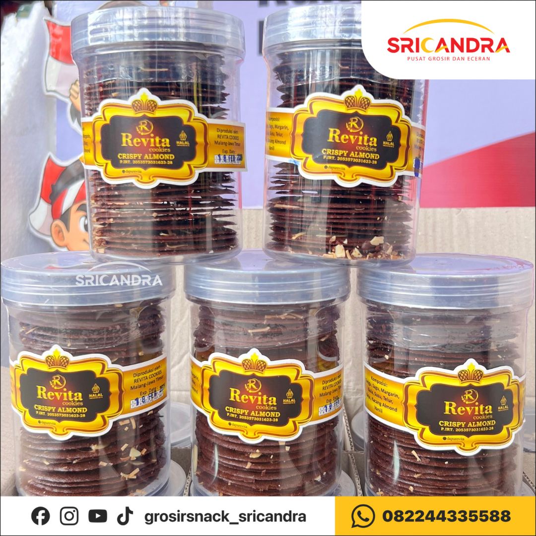 Revita Crispy Almond Coklat