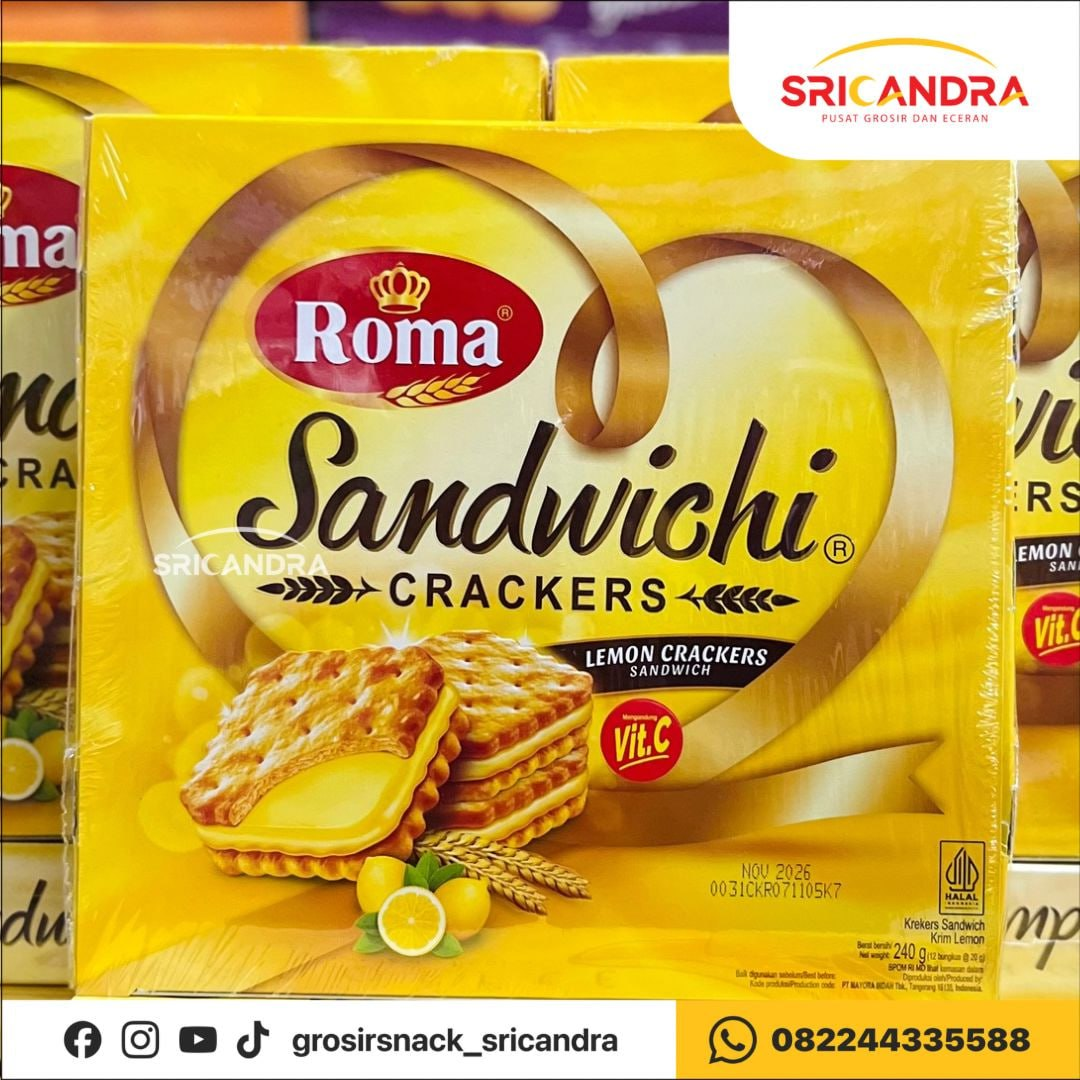 Roma Sandwichi Lemon 240gr