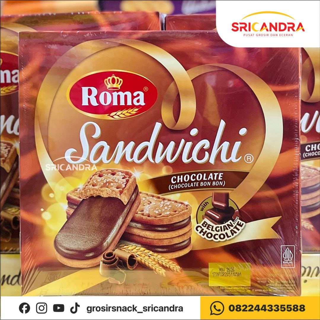 Roma Sandwichi Chocolate 240gr