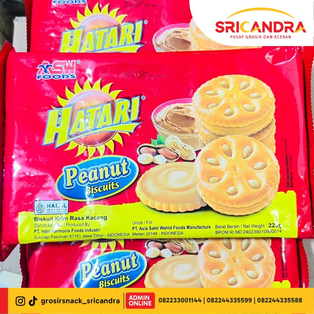 Hatari Peanut Jam 225gr