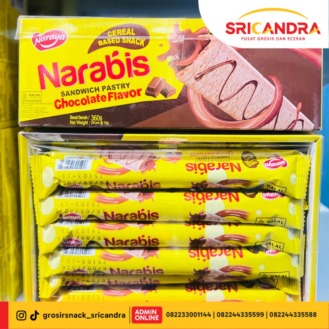 Narabis Sandwich Pastry Chocolate 360gr