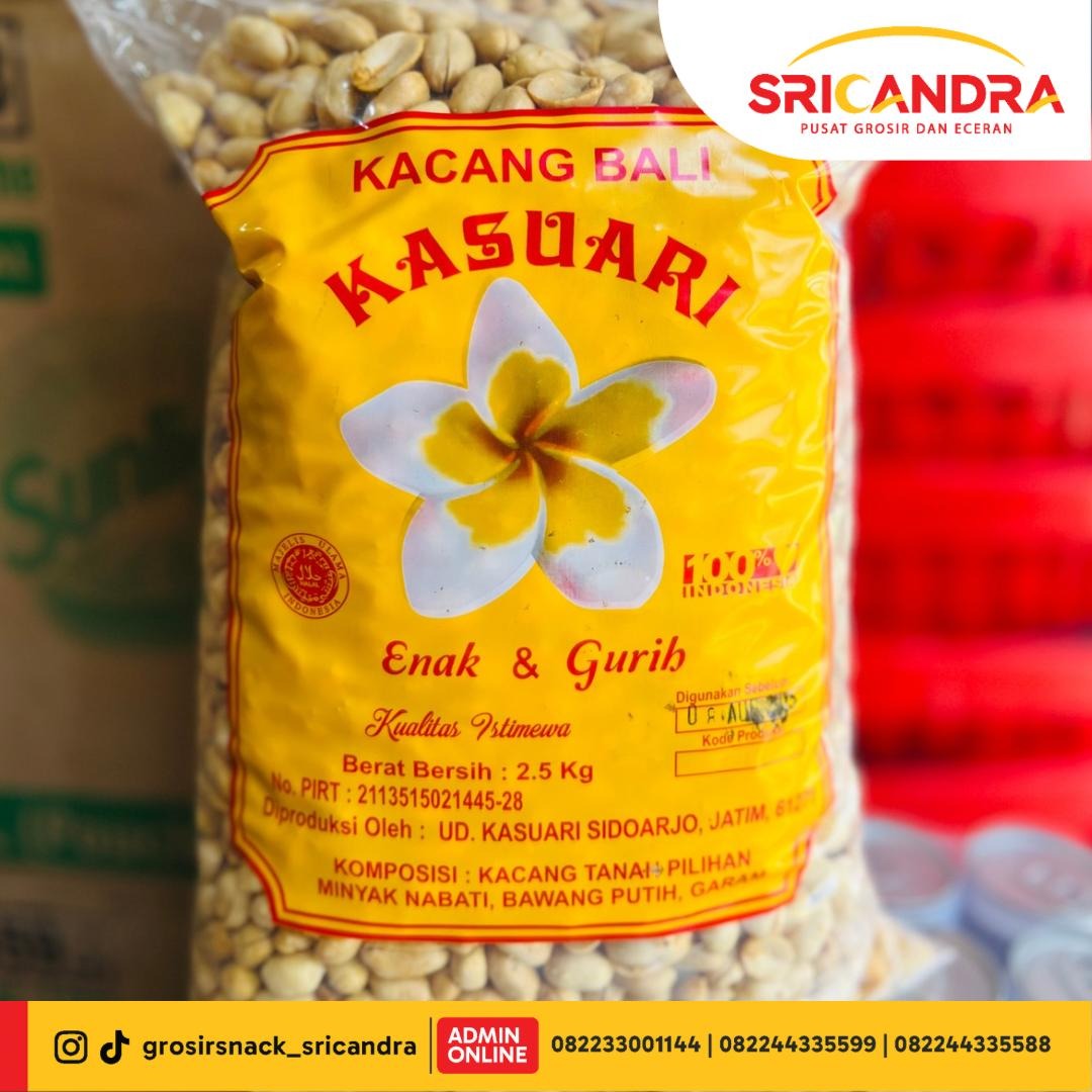 Kasuari Kacang Bali 2.5kg