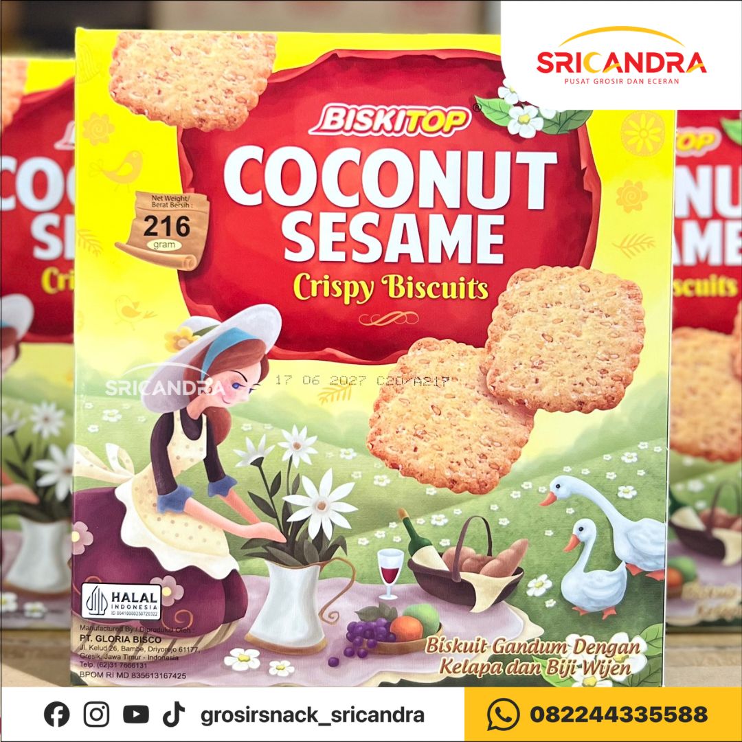 Biskitop Sweet Sesame 216gr