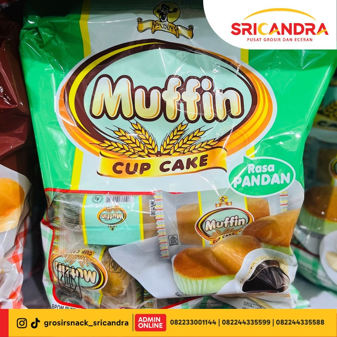 Muffin Cup Cake Pandan 360gr
