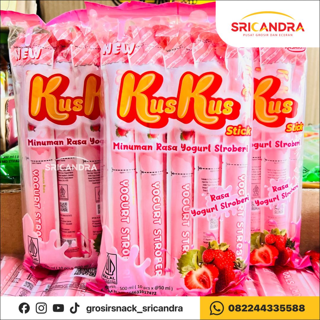 Kuskus Yogurt Stroberi 500ml