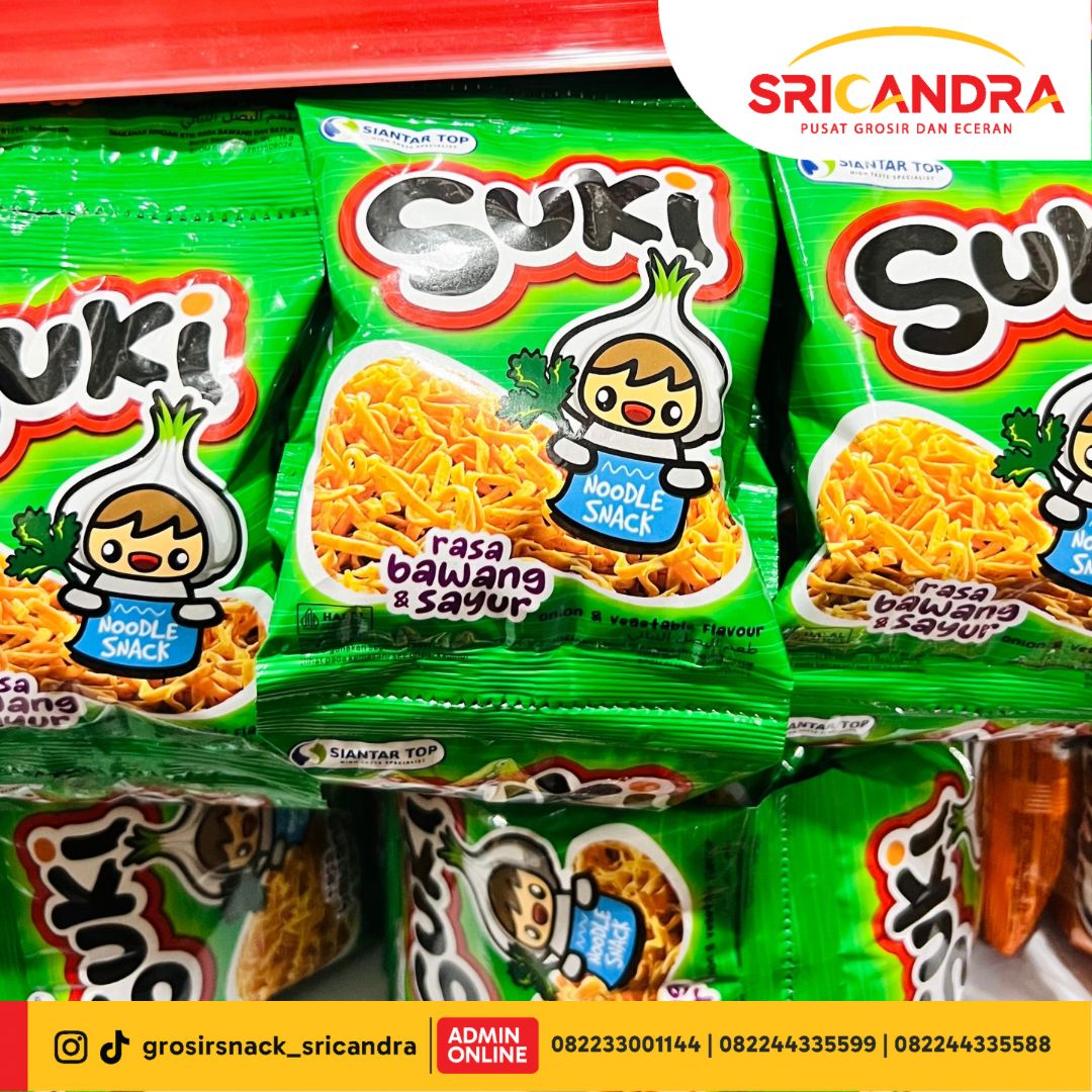 Suki Stik Rasa Bawang & Sayur 15gr