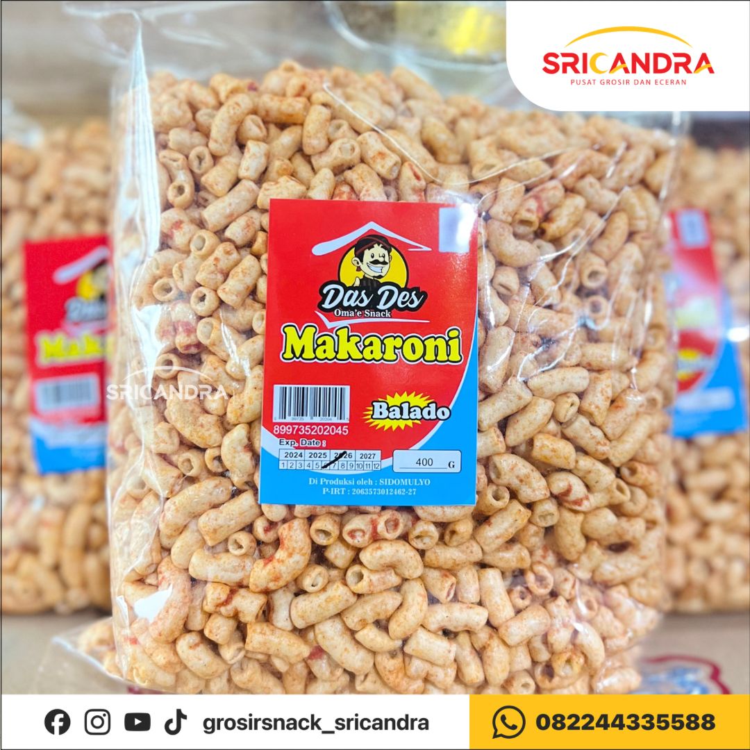 Das Des Makaroni Balado 400gr