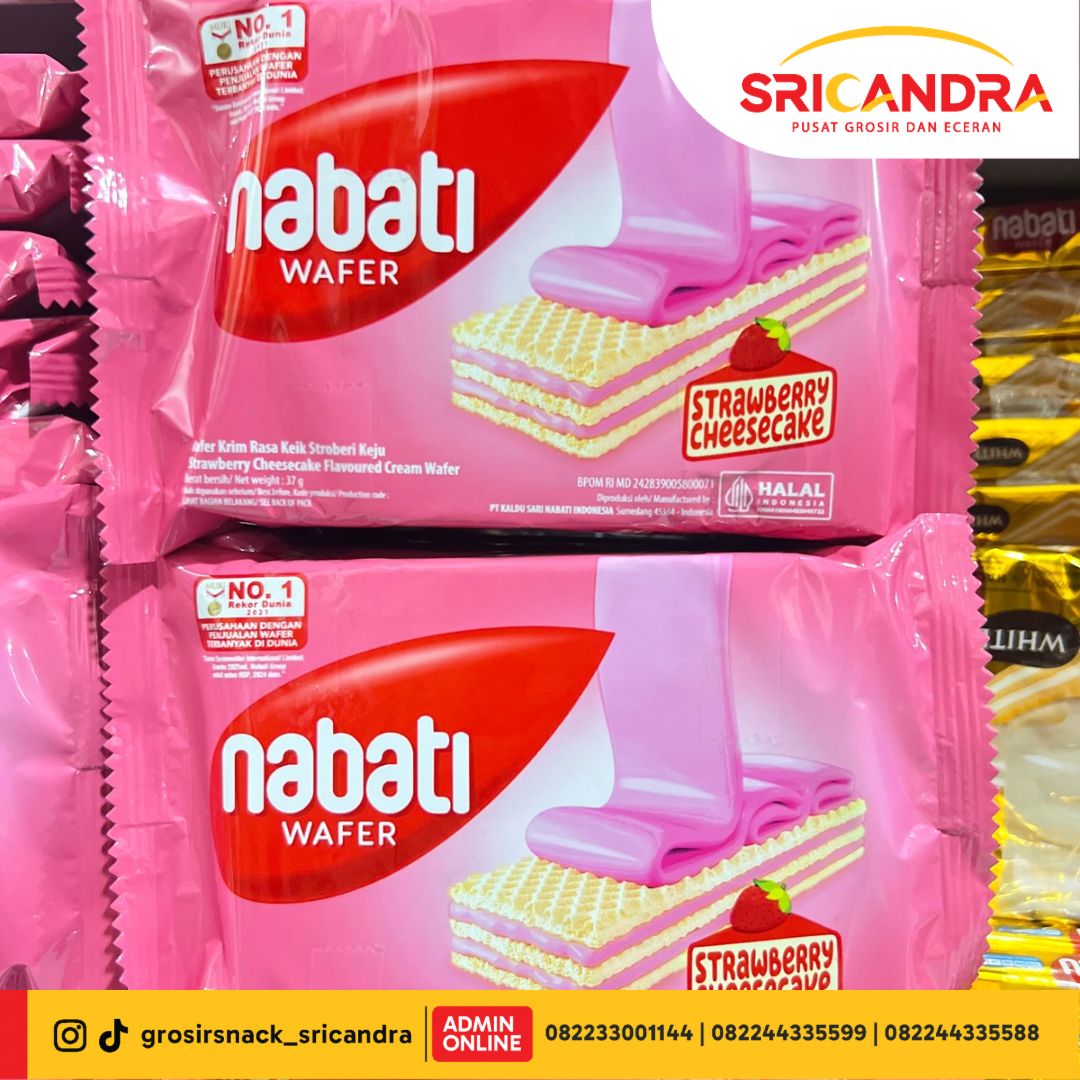 Nabati Strawberry Cheesecake 37gr