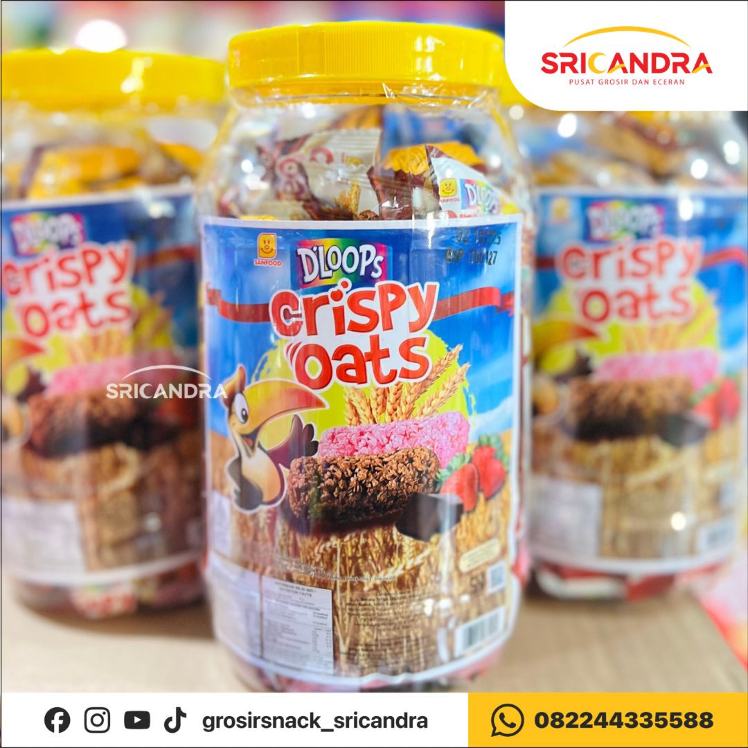 D'loops Crispy Oat Assorted 400gr