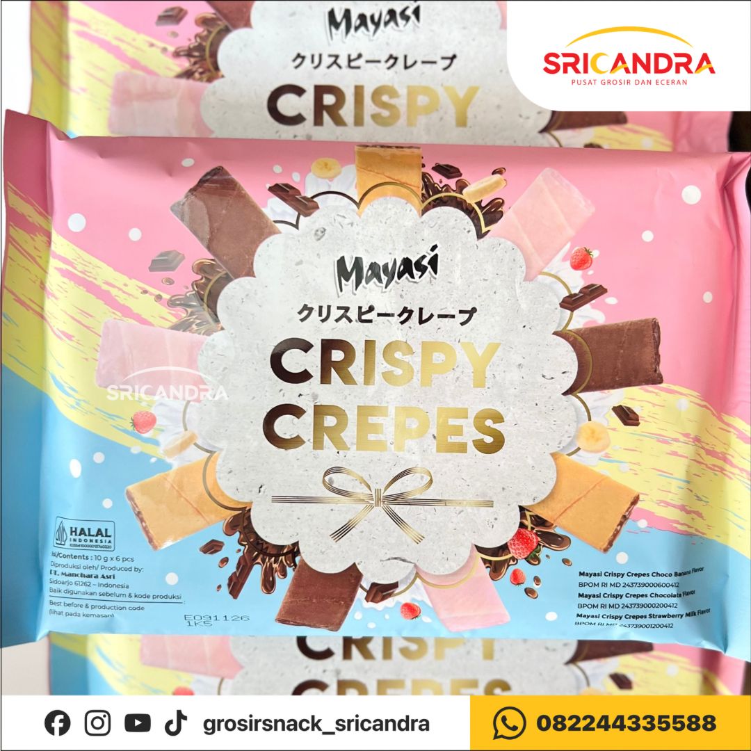 Mayasi Crispy Crepes 10gr