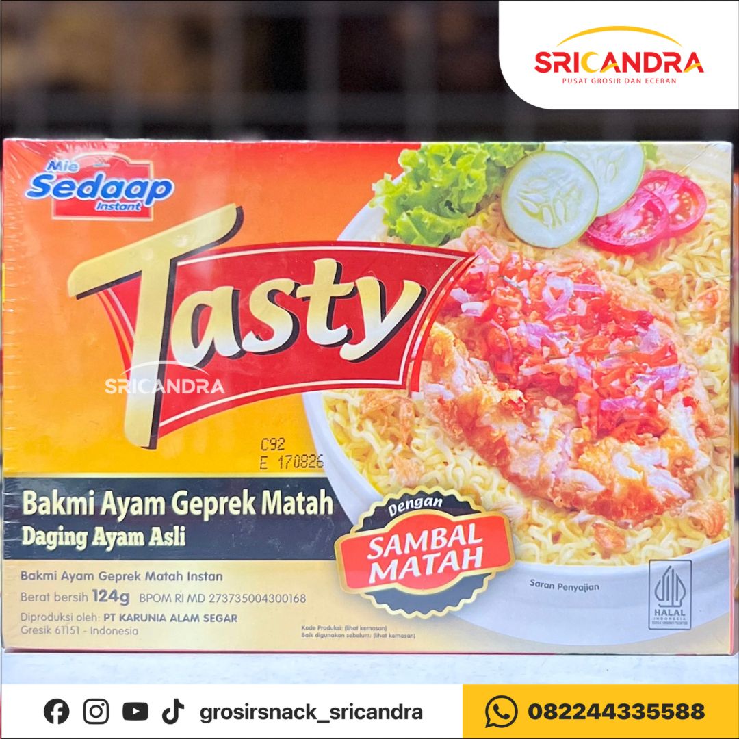 Mie Tasty Bakmi Geprek 124gr