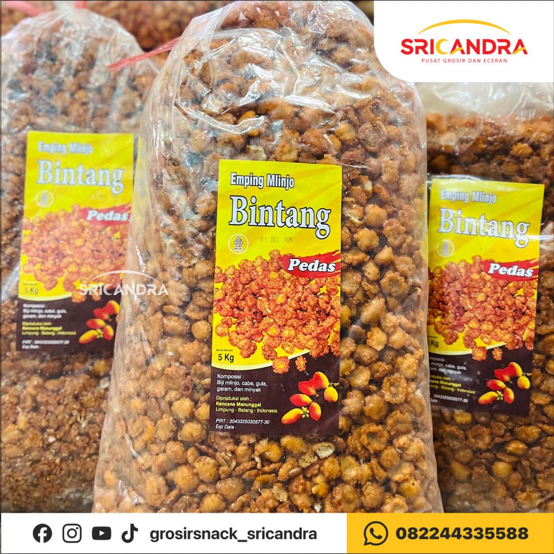 Bintang Blinjo Gembung Pedas 5kg