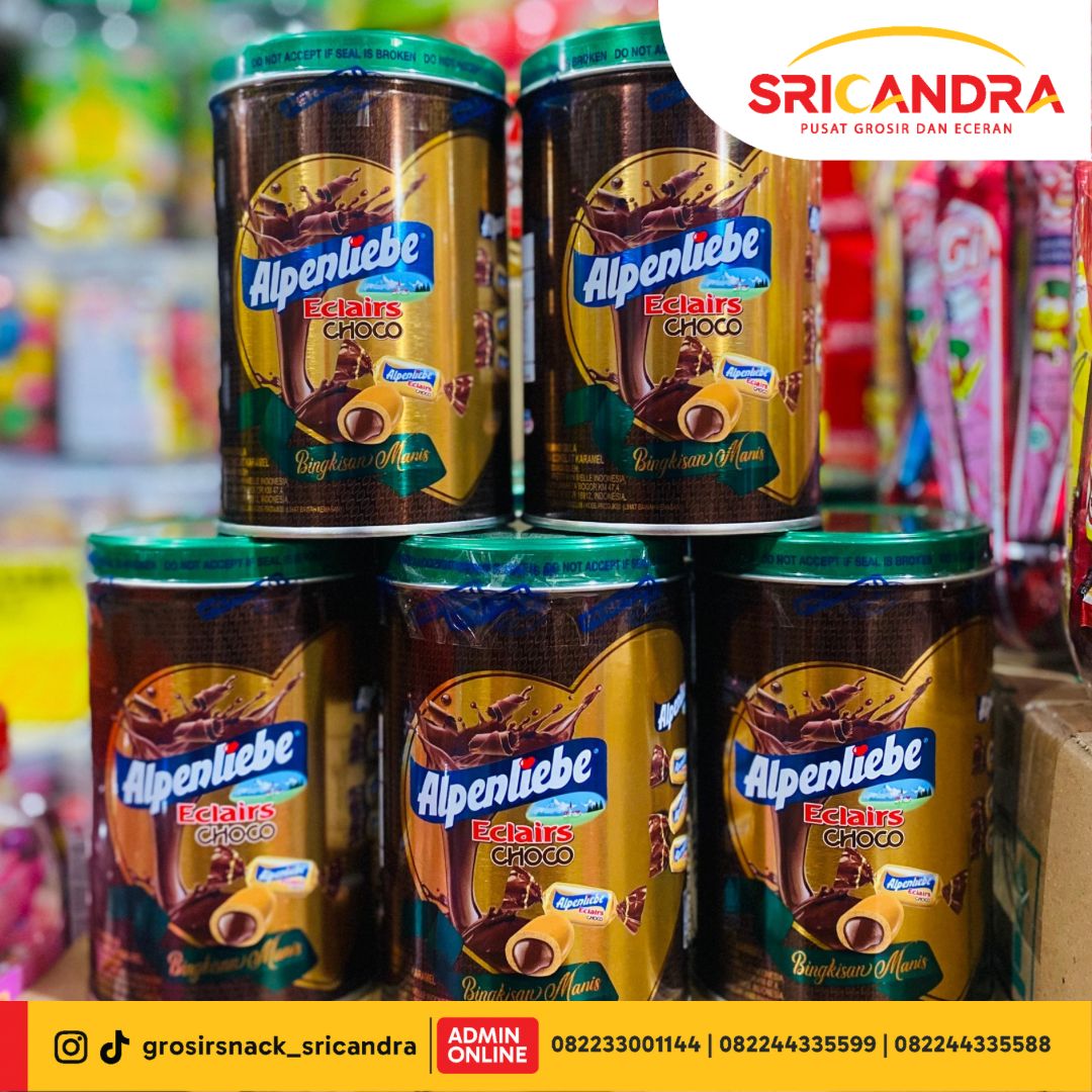 Alpenlibe Eclairs Tin 3.6gr X 40