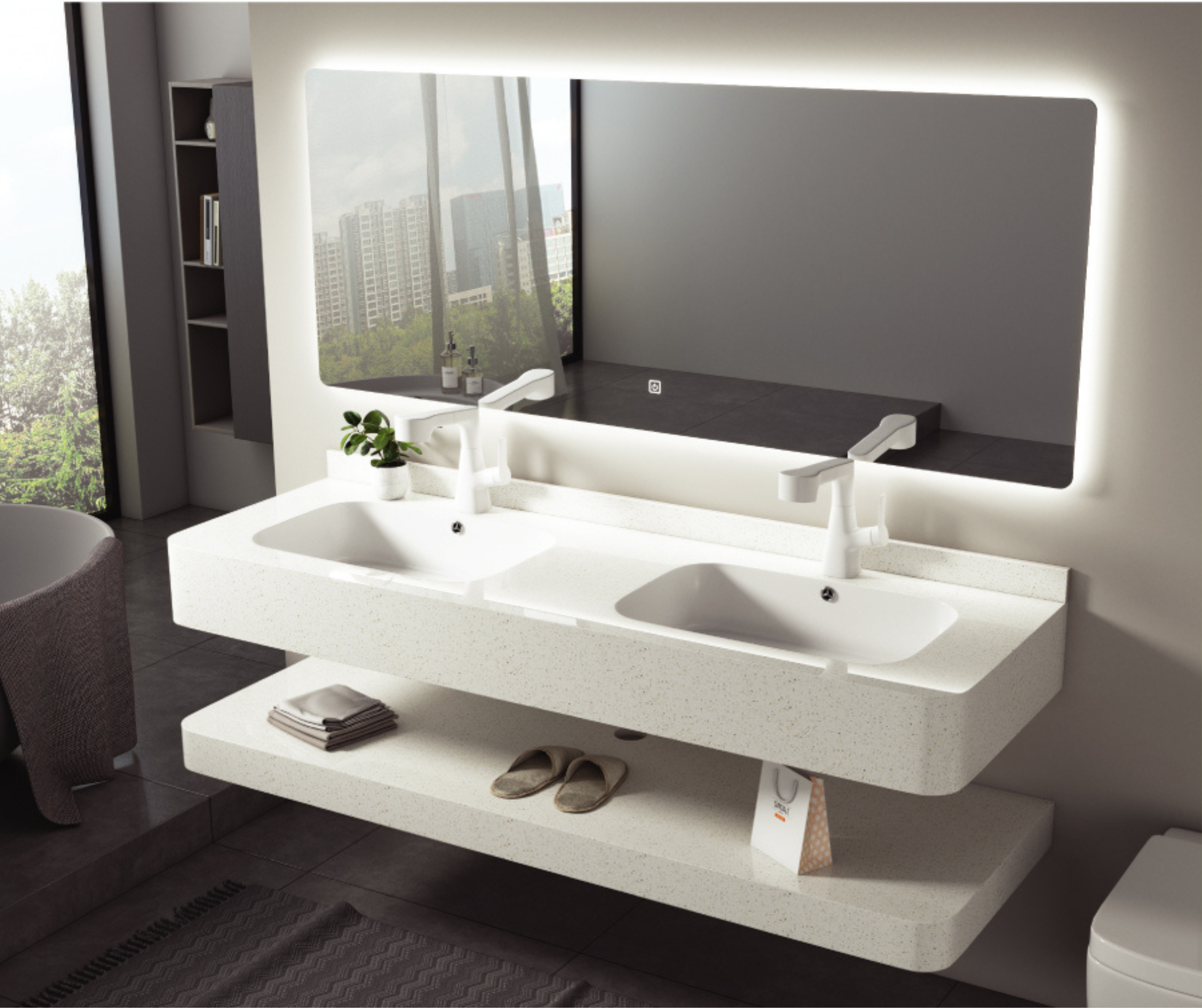 OMICRON BALVANO BATHROOM CABINET
