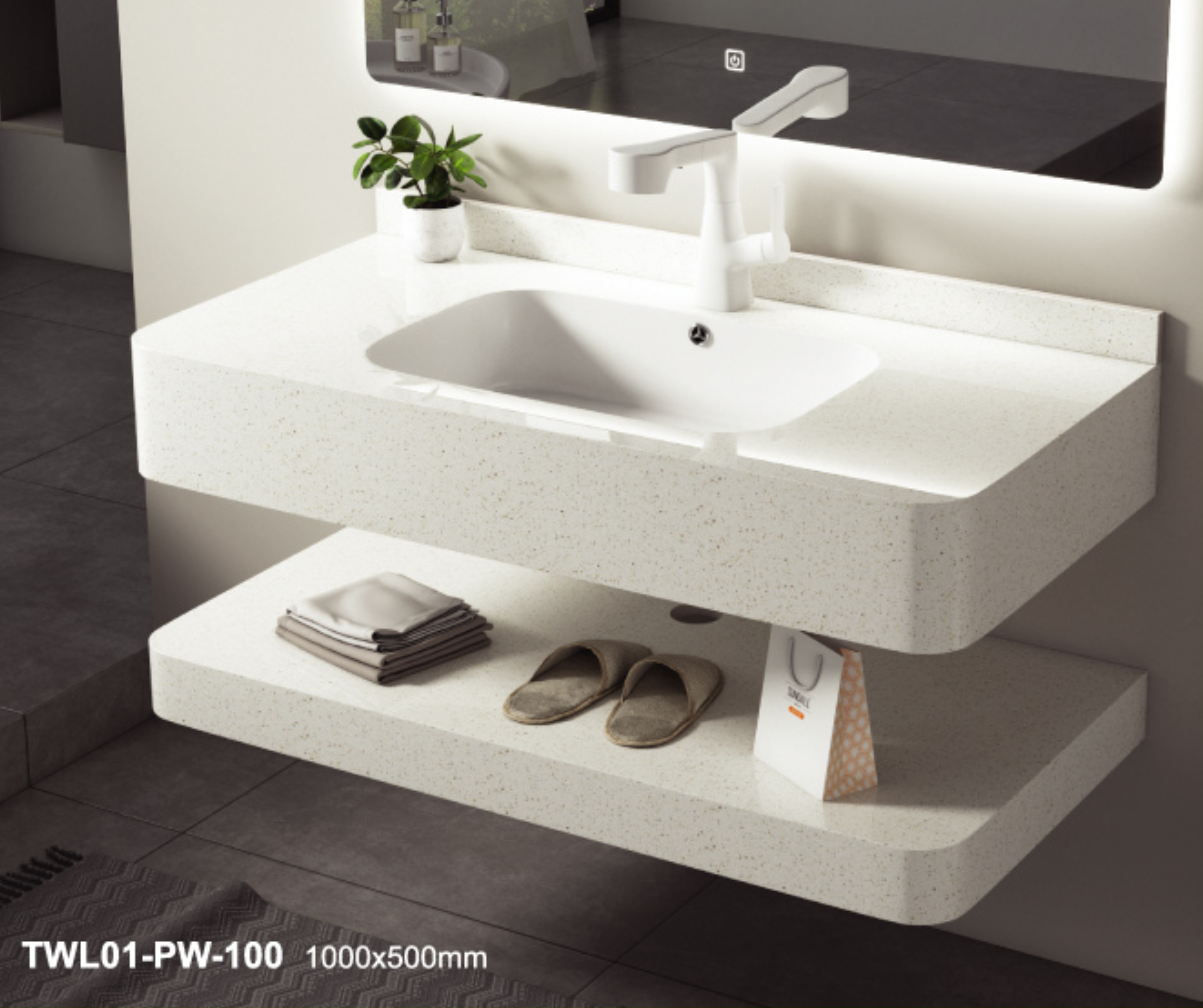 OMICRON BALVANO BATHROOM CABINET